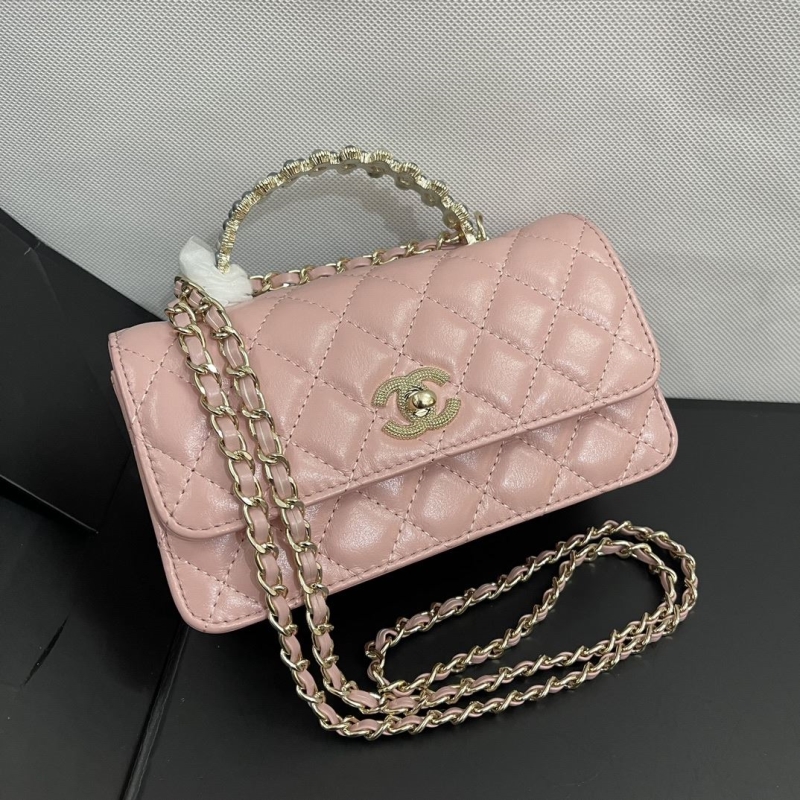 Ch**el top handle bags